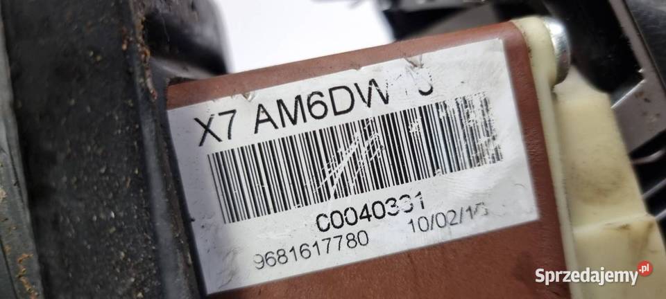 DŹWIGNIA ZMIANY BIEGÓW CITROEN C5 9681617780 osobowe kujawsko-pomorskie Lipno sprzedam