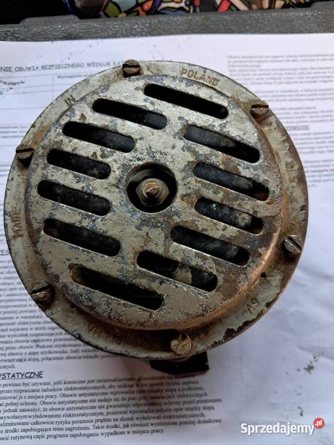 Wsk 125 wfm klakson belma 6v sprawny nie silnik podkarpackie Strzyżów