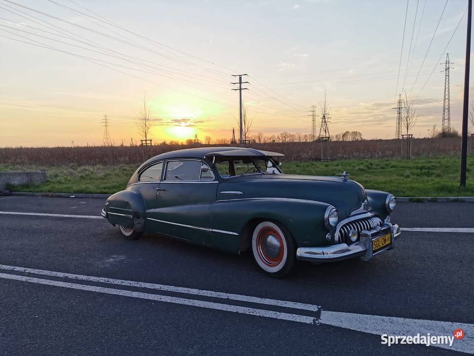 Buick Super Sedanet 1947 piękna patyna Nieborowice