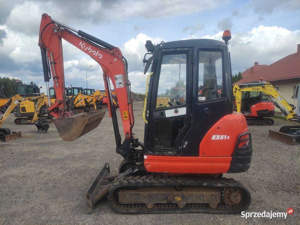 Minikoparka Kubota KX 613 2013r szybkozłącze Ryżki sprzedam