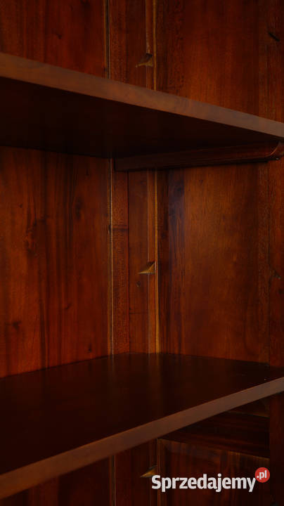 Nowy stylowy regał podwójny kolonialny 201cm