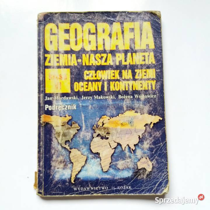 Modrawski Geografia Nasza Planeta Człowiek na miękka Łódź