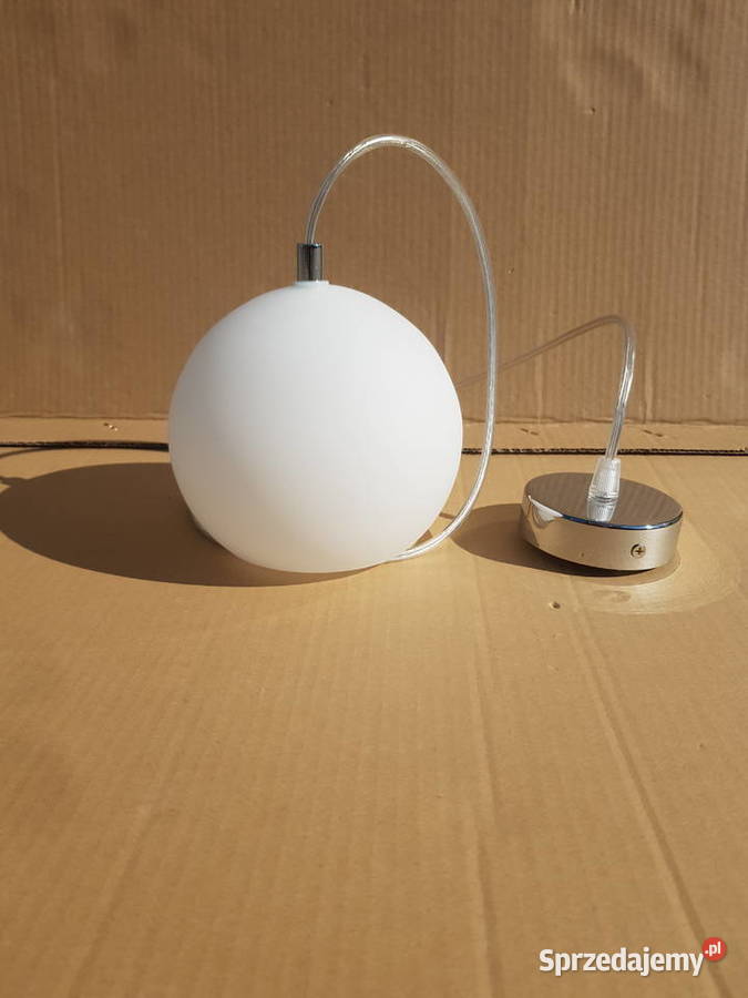 Lampa wisząca KULKA KULA 15 BIAŁY MAT szkło