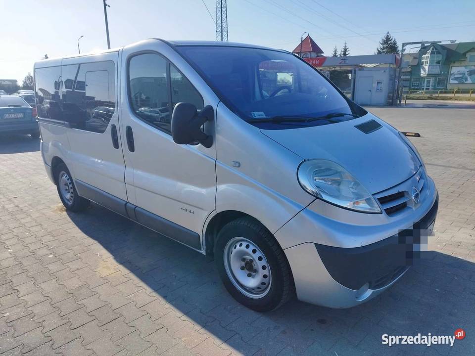 Nissan Primastar 20 Bus 9 osobowy 2006r 265km sprzedam