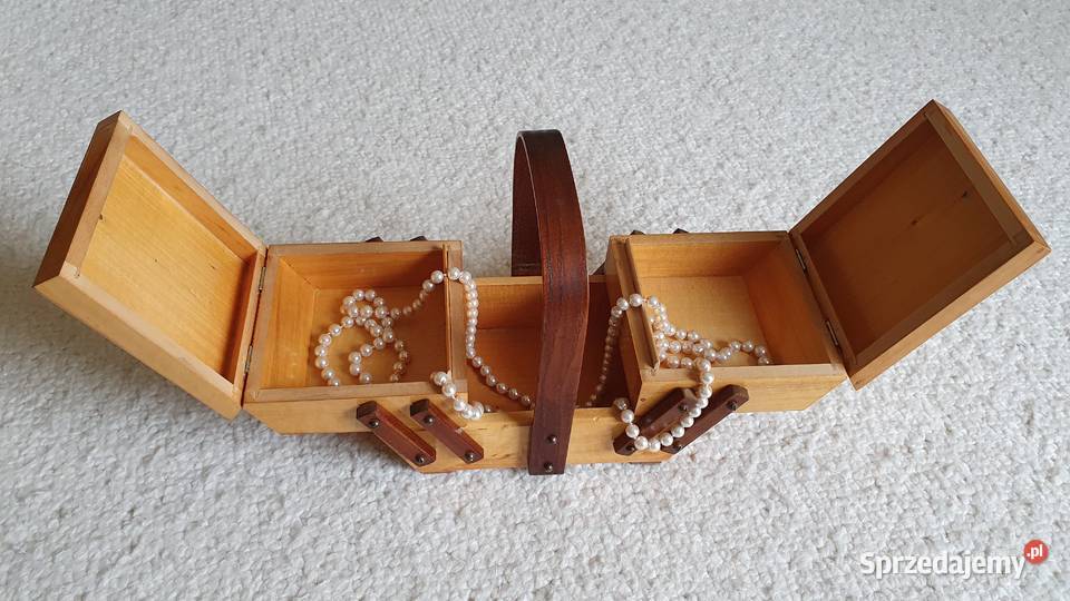 Niciownik kuferek organizer szkatułka Przeźmierowo