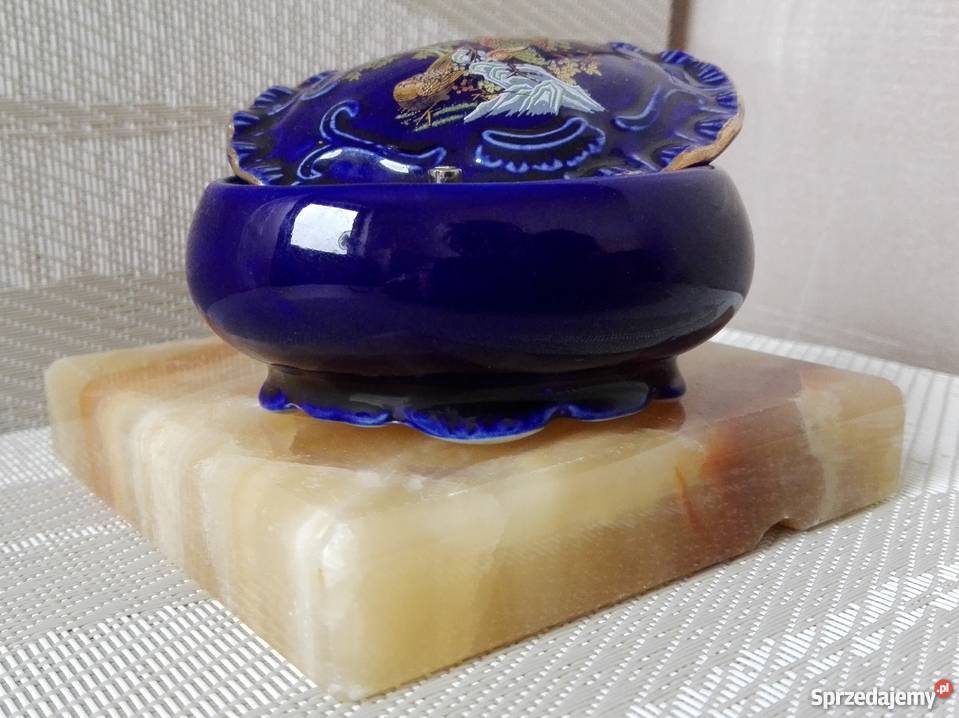 PORCELANA puzderko szkatułka pudełeczko na Kraków