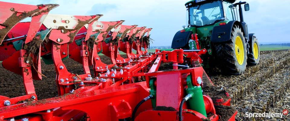 Pług obracalny półzawieszany zrywalny GIANT nieuszkodzony Pługi