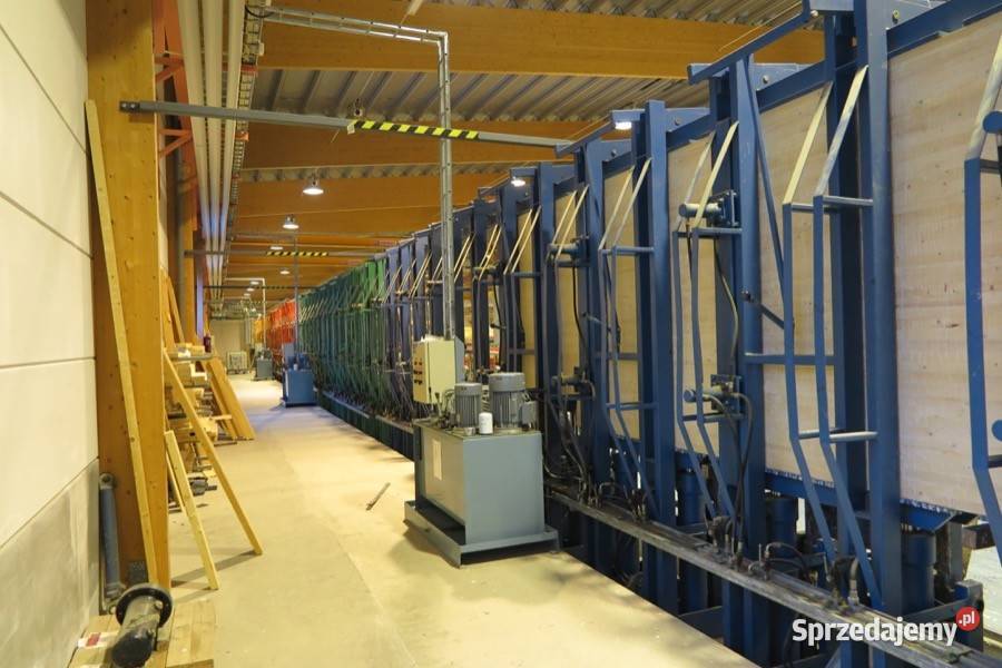 Prasa do klejenia drewna konstrukcyjnego BSH KV Nowy Targ