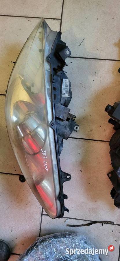 Peugeot 307 FL Lampa przód Lampy przód Komplet 2 Żabno