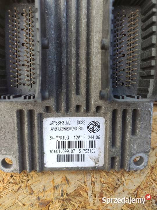 STEROWNIK SILNIKA KOMPUTER GRANDE PUNTO IAW5AFSM Gliwice