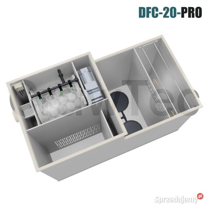 Kombinowany filtr bębnowy CrawTec DFC20PRO 20 mh Kraków