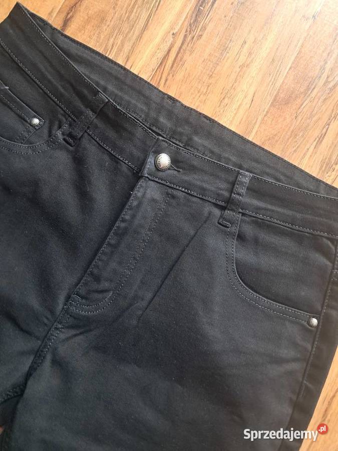 nowe czarne spodnie jensowe na wyższego świętokrzyskie