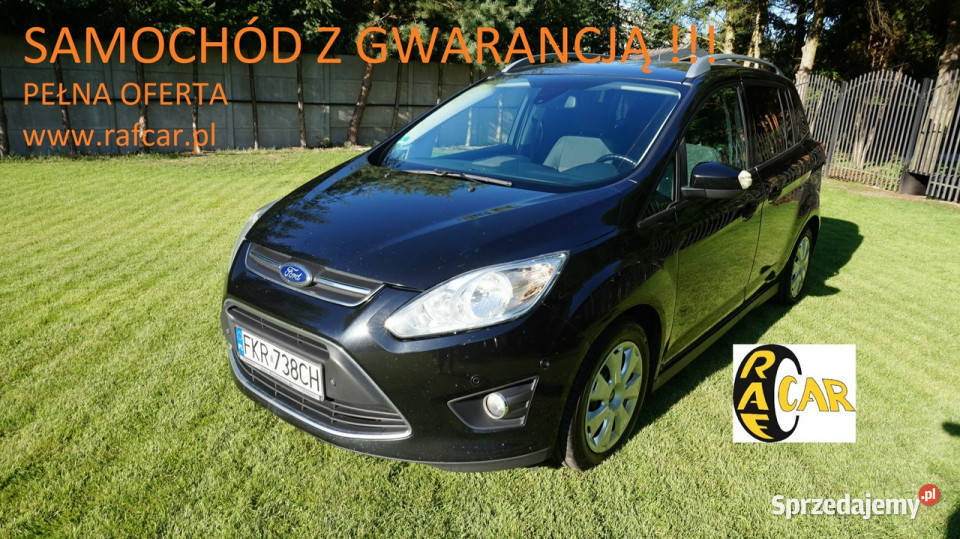 Ford Grand C zarejestrowany ubezpieczony lubuskie Zielona Góra