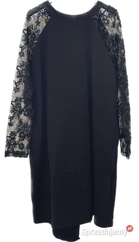sukienka bawełniana z pięknymi rękawami z Bytom