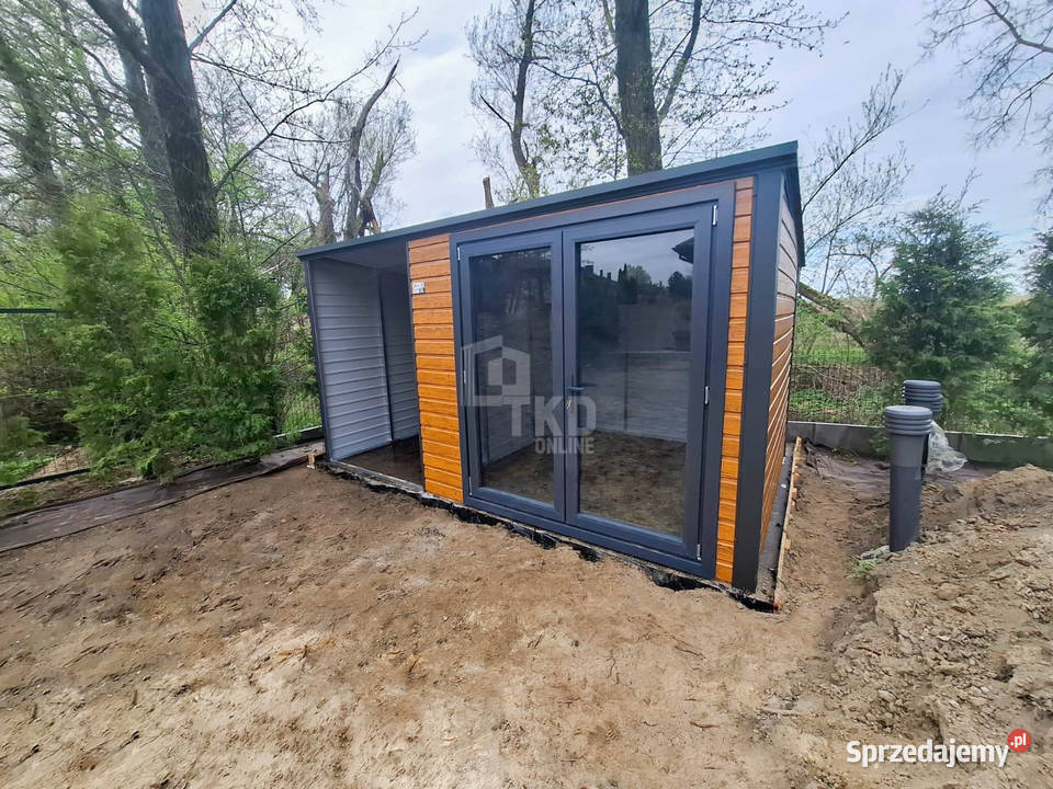 Schowek Domek Ogrodowy 25x25m wiata 15m drzwi Miastko