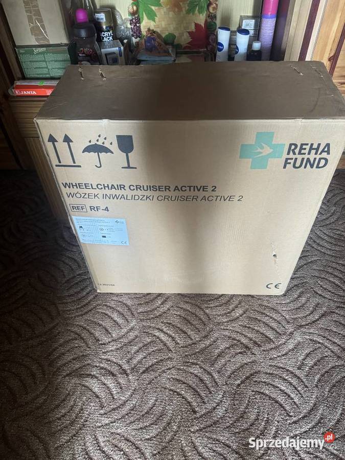 Wózek inwalidzki nowy Ostrów