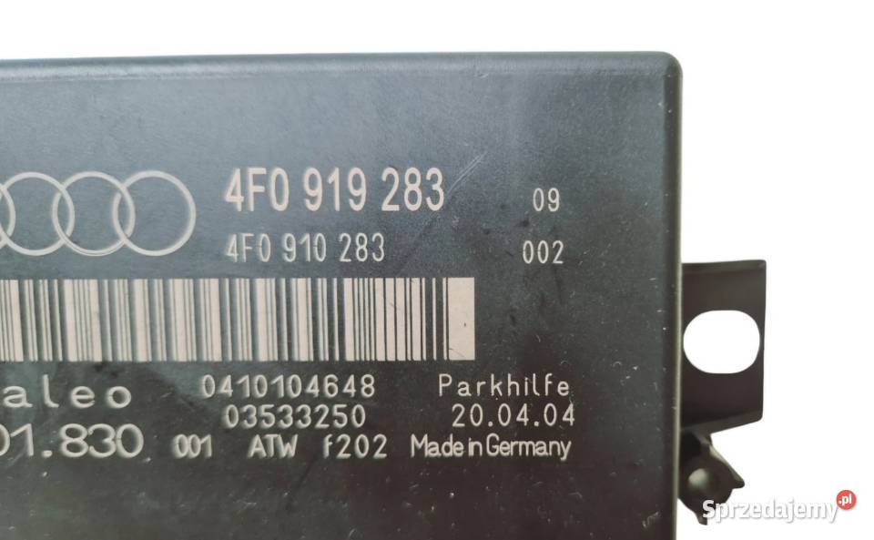 MODUŁ PARKOWANIA PARKTRONIK PDC AUDI A6 C6 Komputery Działoszyce sprzedam