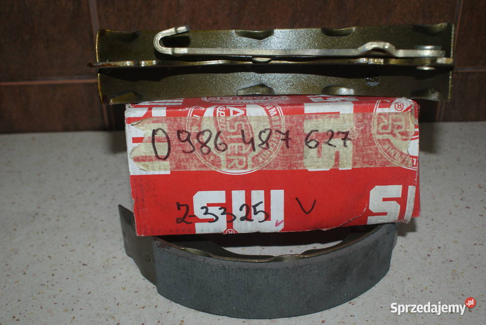 0 986 487 627 BOSCH SZCZĘKI HAMULC NISSAN NOTE Białobrzegi