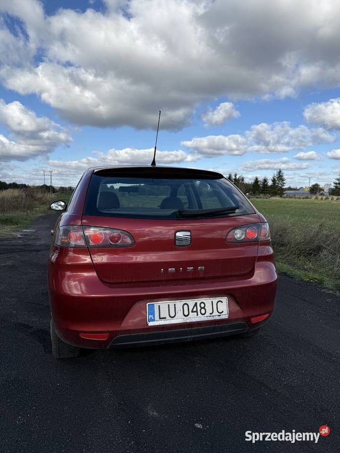 Seat Ibiza 2007 14 benzyna gaz klima Parczew sprzedam
