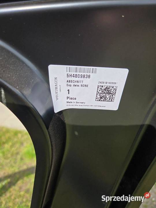 Słupek B prawy Volkswagen Golf VIII 5H4809836 dolnośląskie