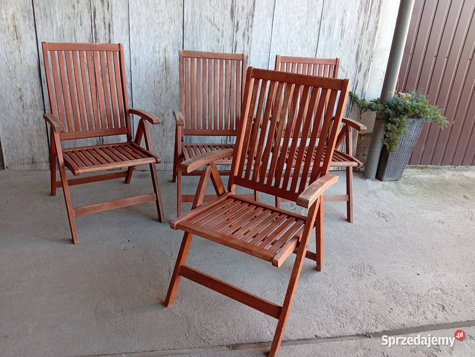 krzesła ogrodowe lezaki 371 kujawsko-pomorskie Byczyna sprzedam