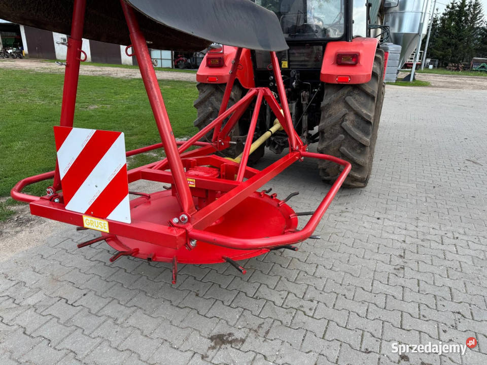 Równiarka do pryzm GRUSE wałek ze sprzęgłem pomorskie Wielbark