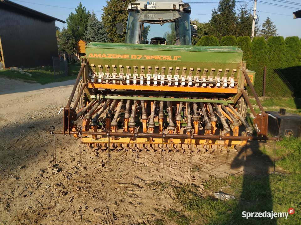 siewnik brona wirowa amazone 25m d7 nieuszkodzony Gnojnica