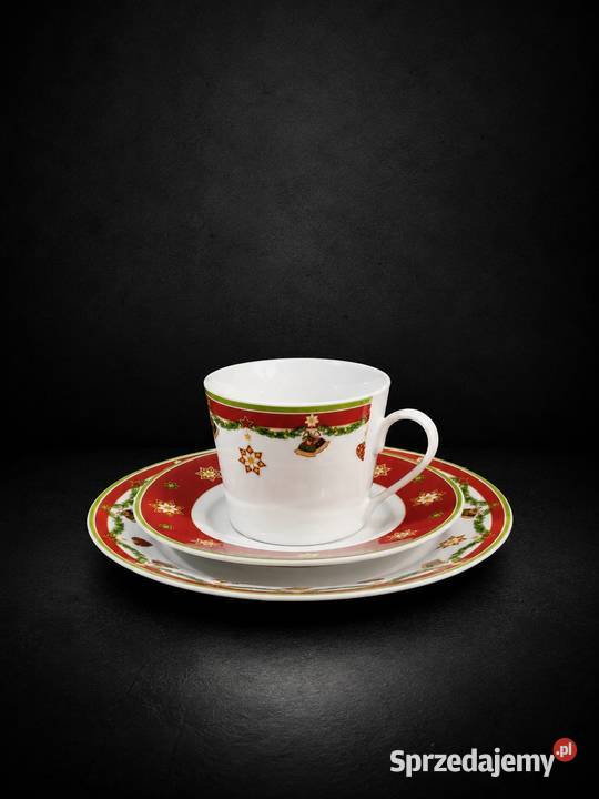 Świąteczne Trio Porcelanowe Ritzenhoff Breker łódzkie Poddębice