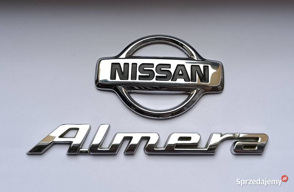 Napis emblemat Nissan Almera 0003r Lipno