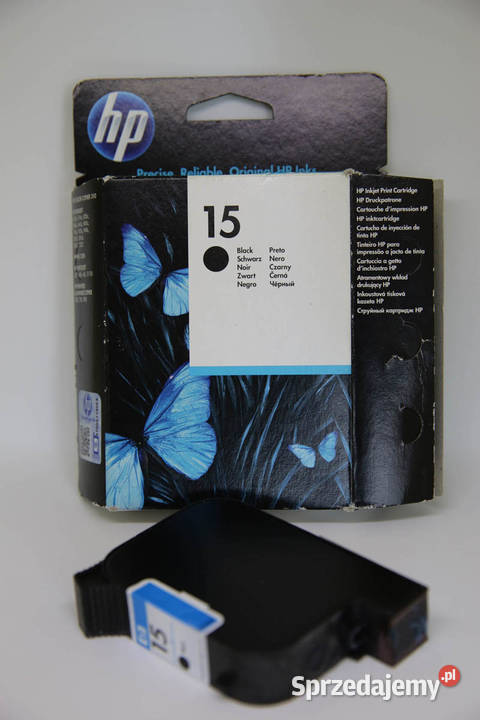 Tusz oryginalny HP 15 black czarny Kielce
