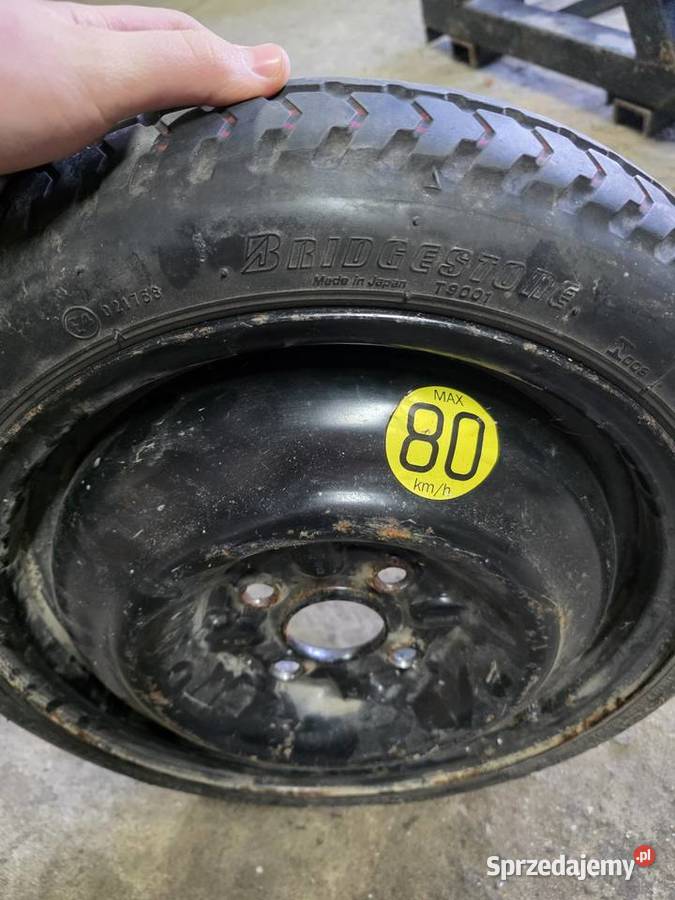 Koło dojazdowe toyota yaris Warka