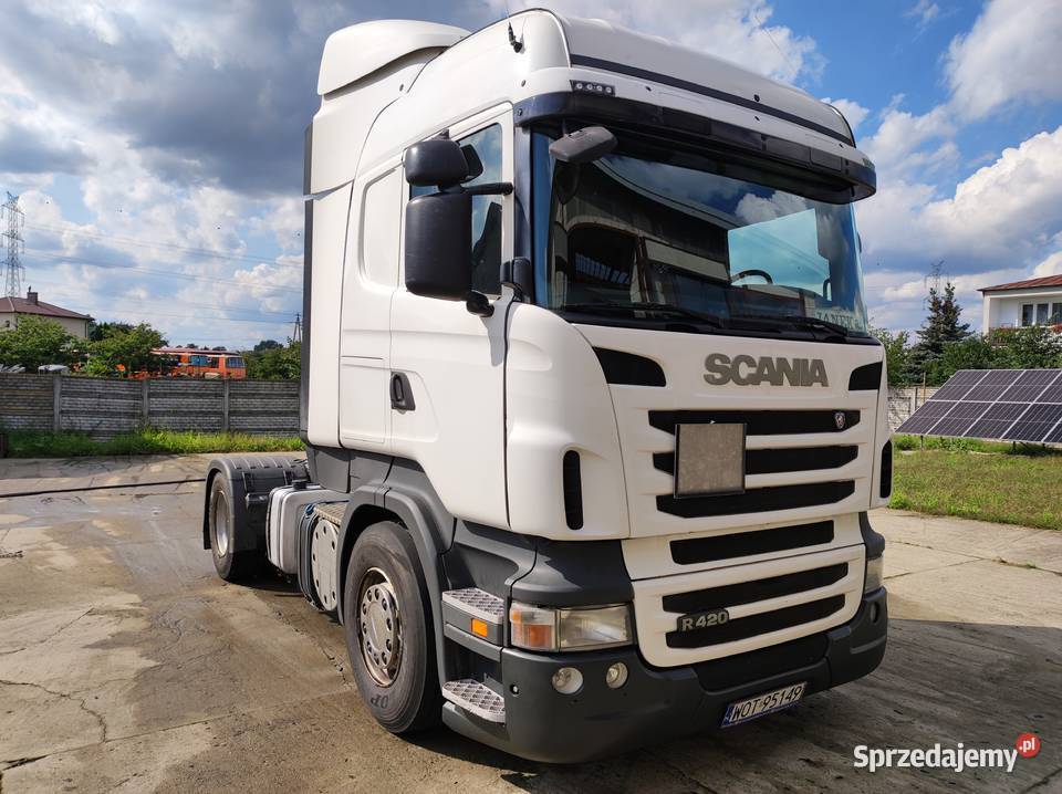 Scania R420 ManualHydraulika nie Sobienie-Jeziory sprzedam