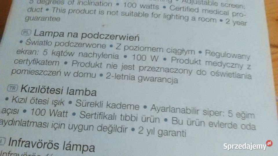 Lampa na podczerwień lubuskie