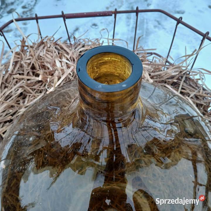 Gąsior na wino balon prl retro zabytek pomorskie