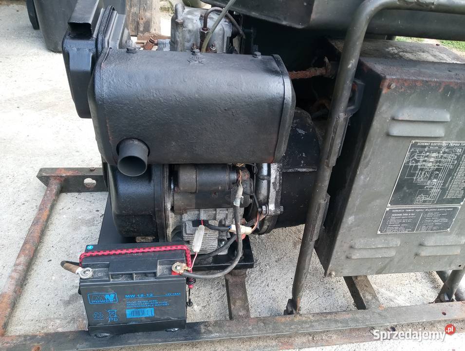 Agregat prądotwórczy wojskowy PAB 4 Diesel 400V