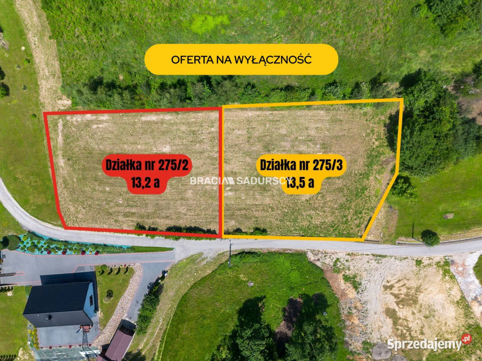 sprzedaży działki Byszyce 13500m2