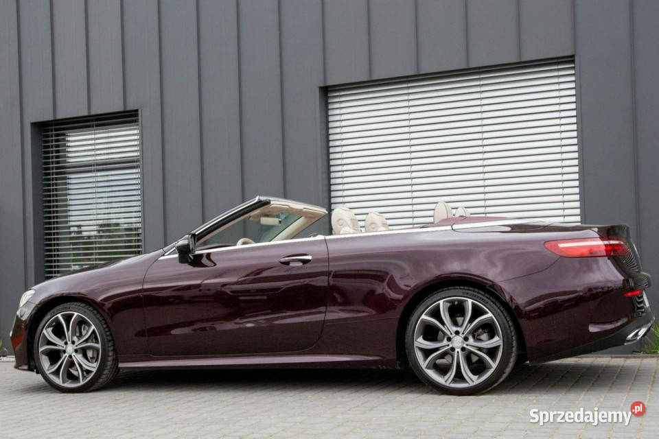 Mercedes E 220 4 MATIC CABRIO W214 2023 gniazdo USB Jarocin sprzedam