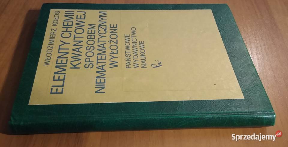 Elementy chemii kwantowej sposobem pomorskie