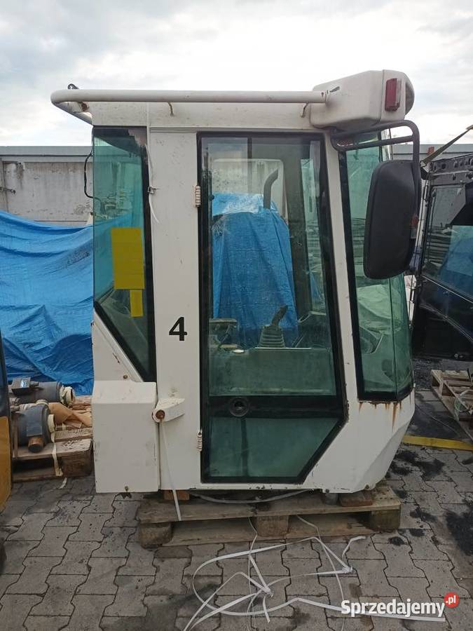 Kabina operatora ładowarka Liebherr 574 Rok produkcji 2000 Biały Dunajec