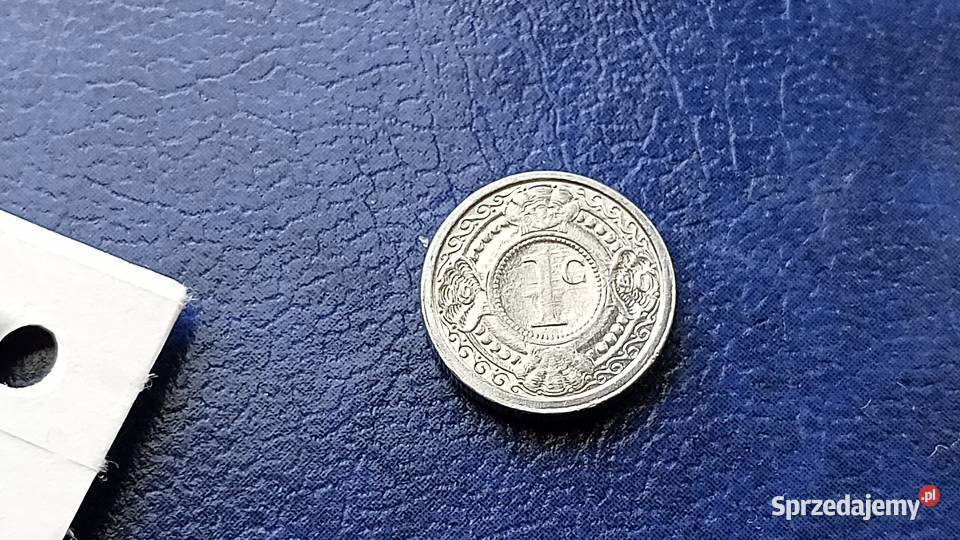 Stare monety 1 cent 1990 Antyle Holenderskie Numizmatyka Lesko