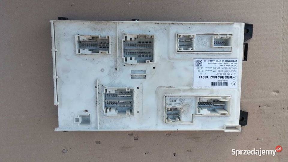 Moduł Komfortu BCM Sterownik Mercedes W117 CLA osobowe