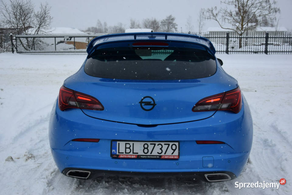 Opel Astra OPC 20T Super Stan Niski Przebieg J podkarpackie Majdan Sieniawski