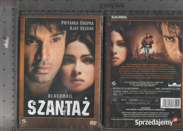 Szantaż Ajay Devgan DVD DVD mazowieckie Pruszków