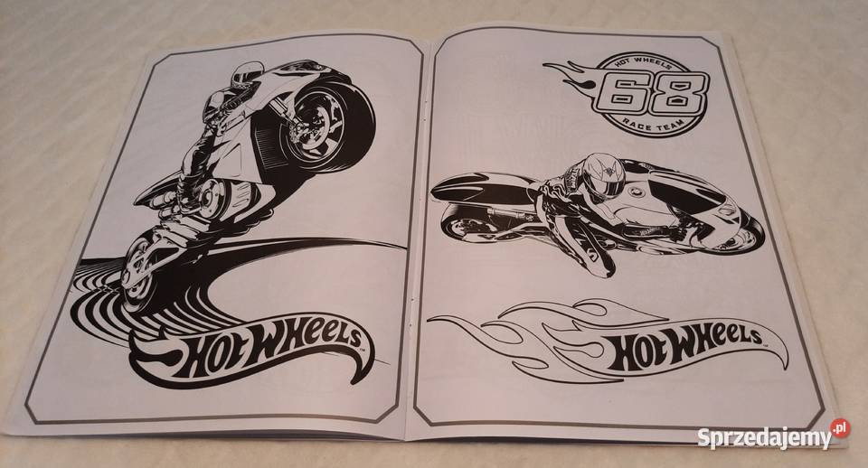 Kolorowanka HotWheels Mattel Kolorowanki śląskie Czeladź