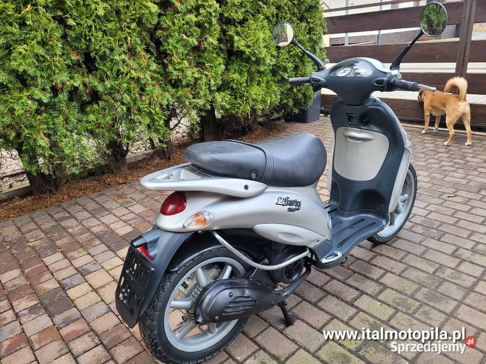PIAGGIO LIBERTY 125 katB prawa jazdy czterosuwowy wielkopolskie Piła