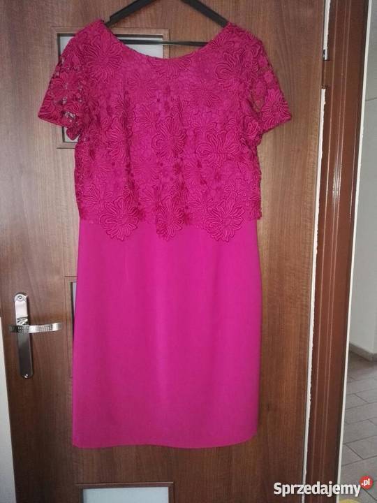 Sprzedam sukienkę weselechrzciny itp 46 xl xxl Odzież damska