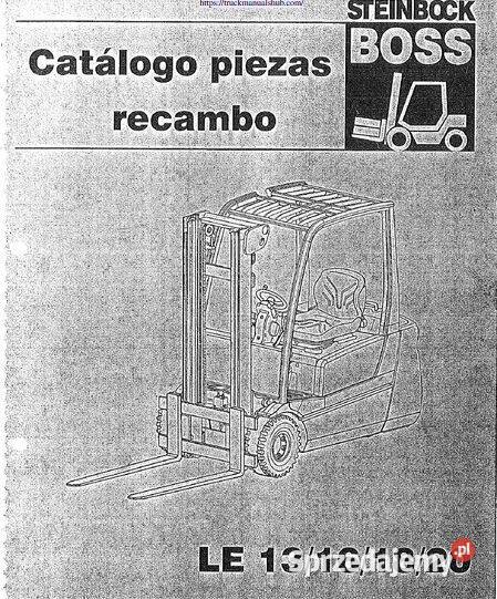 Steinbock LE13 LE16 LE20 katalog części sprzedam