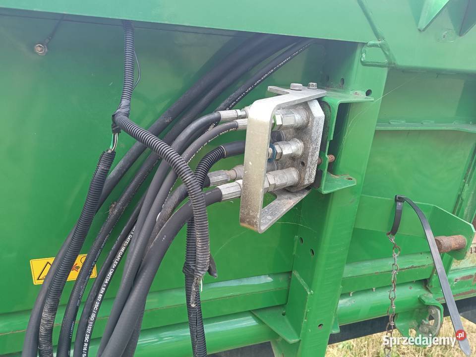 Heder John Deere 622R z wózkiem Gręblin