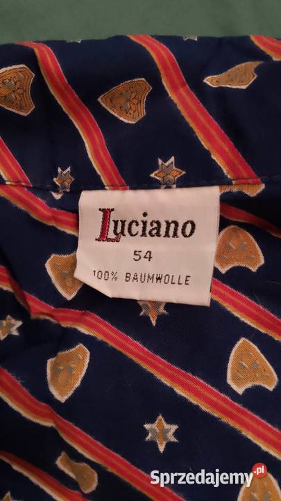 Piżamy męskie vintage marki Seidensticker i Bielizna Częstochowa