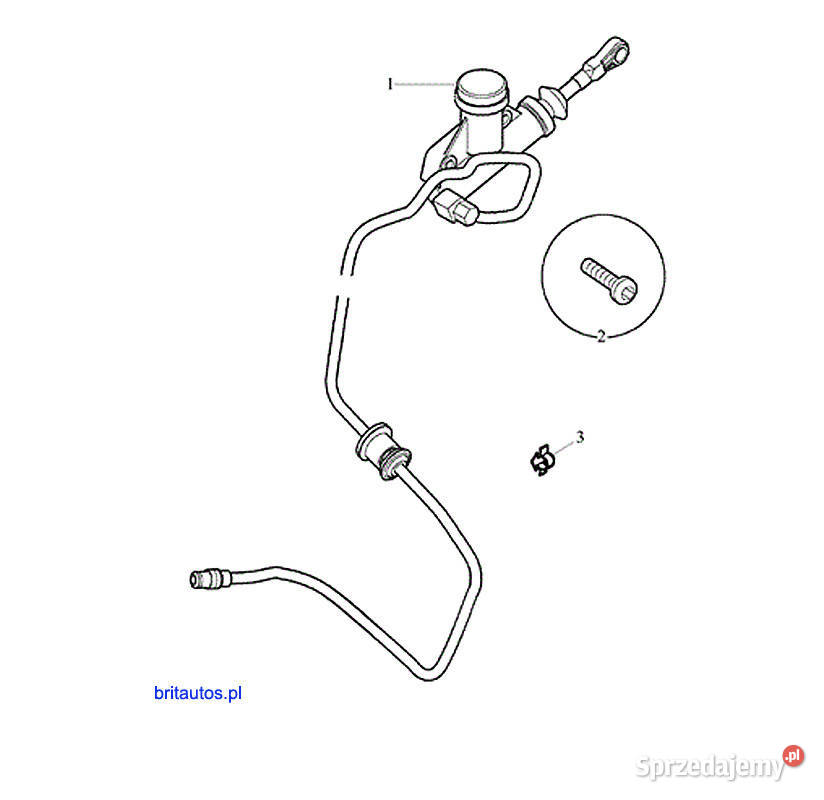 ROVER 75 MG ZT POMPKA SPRZĘGŁA ORYGINAŁ Układ napędowy Poznań